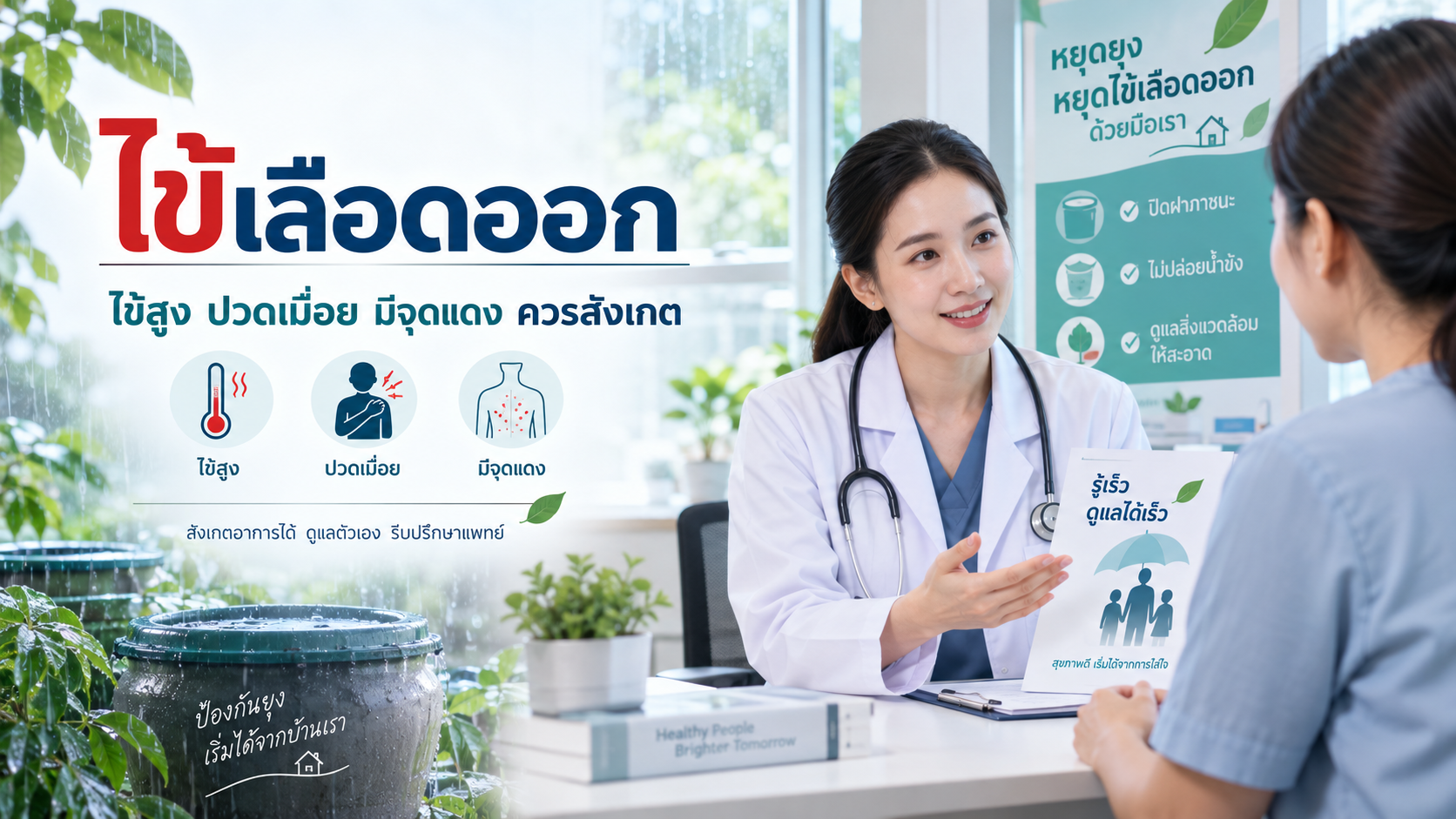 ไข้เลือดออก ตรัง: อาการ สัญญาณอันตราย และตรวจเลือดเมื่อไหร่