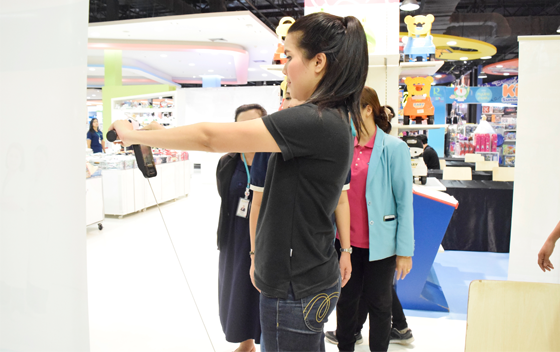 ออกบูธตรวจสุขภาพร่วมกับโรบินสัน (มี.ค.)