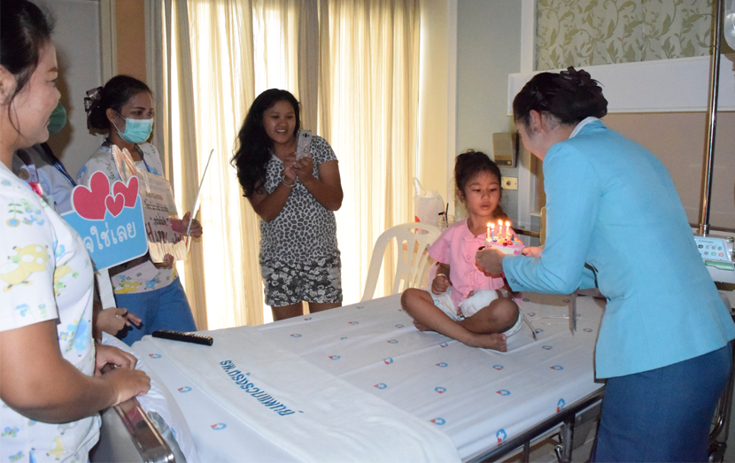 สุขสันต์วันเกิด น้องนูรสรี เพราะลูกค้าคือคนพิเศษ
