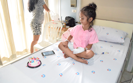 สุขสันต์วันเกิด น้องนูรสรี เพราะลูกค้าคือคนพิเศษ